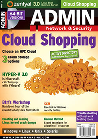 Cover Admin Magazine