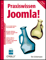 Buchumschlag Praxiswissen Joomla! (1. Auflage)