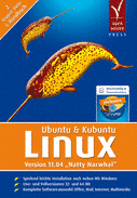 Buchumschlag Ubuntu und Kubuntu 11.04 DVD-Box